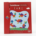 Magnetic Tangram Puzzle Book – Portable Montessori Brain Teaser Game