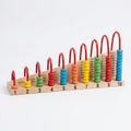 Wooden Double-Sided Math Abacus – Montessori Counting Frame