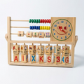 5-in-1 Wooden Activity Learning Frame – Montessori Multi-Skill Center